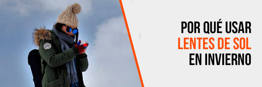 Por qué usar lentes de sol en invierno